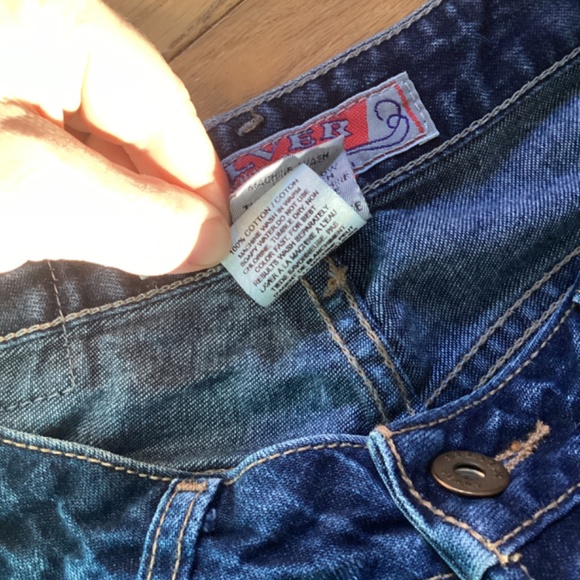 Vintage Silver jeans, dark wash, boot cut, made in Canada, 100% cotton - Picture 6 of 6